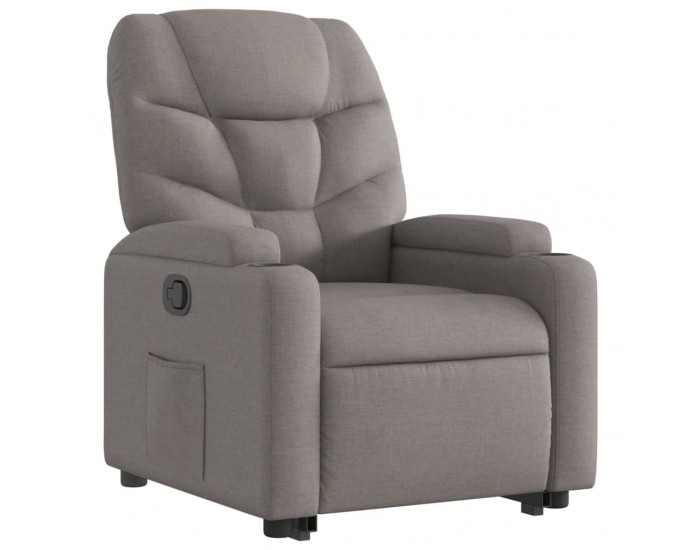 Sonata H Изправящ реклайнер стол, таупе, текстил