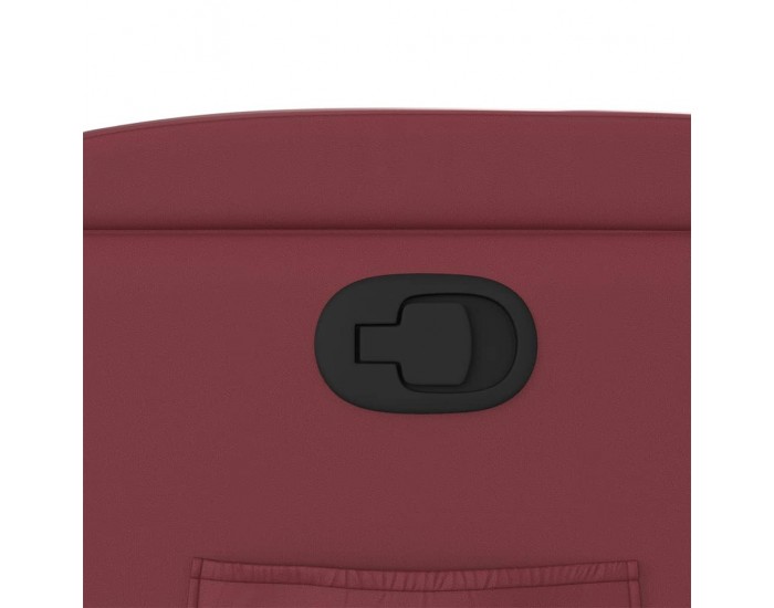 Sonata H Изправящ реклайнер стол, виненочервен, изкуствена кожа