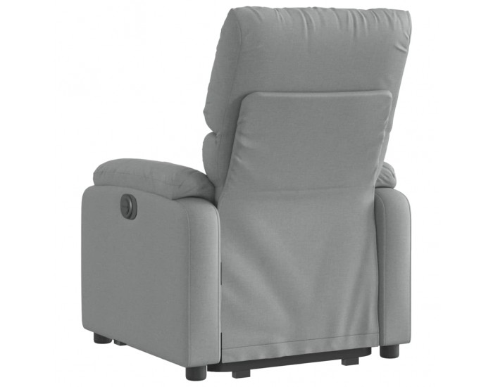 Sonata H Изправящ реклайнер стол, светлосив, текстил