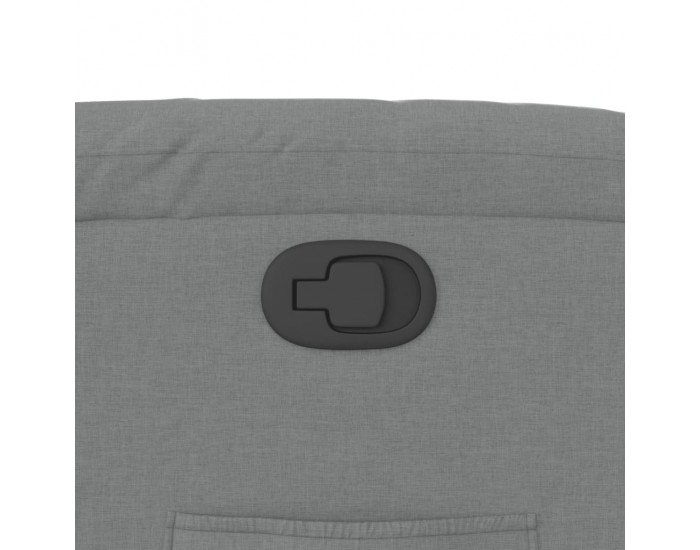 Sonata H Изправящ реклайнер стол, светлосив, текстил