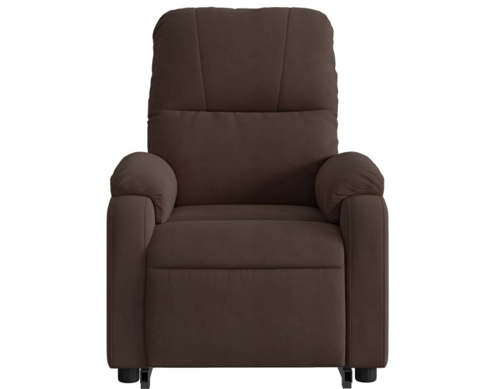 Sonata H Изправящ масажен наклоняем стол, кафяв, микрофибърен текстил