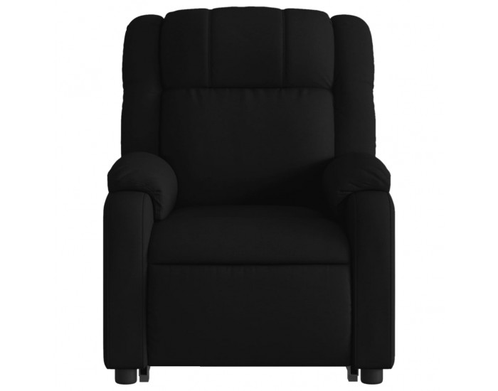 Sonata H Електрически изправящ масажен реклайнер стол черен текстил