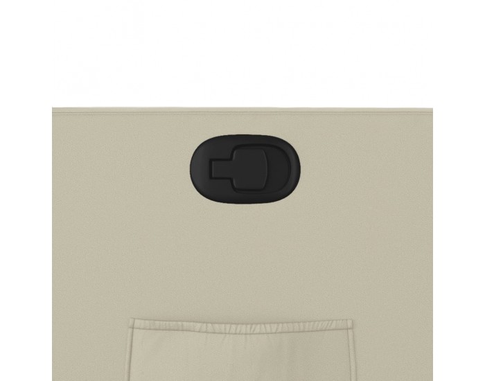 Sonata H Изправящ реклайнер стол, кремав, изкуствена кожа