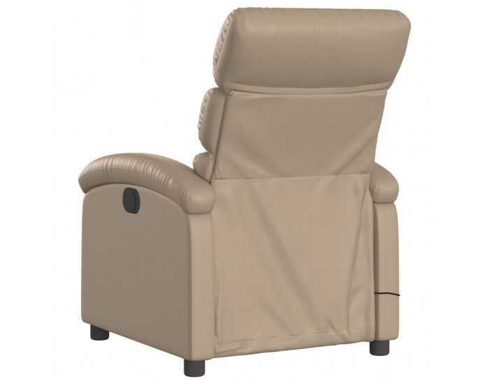 Sonata H Електрически масажен реклайнер стол, капучино, изкуствена кожа