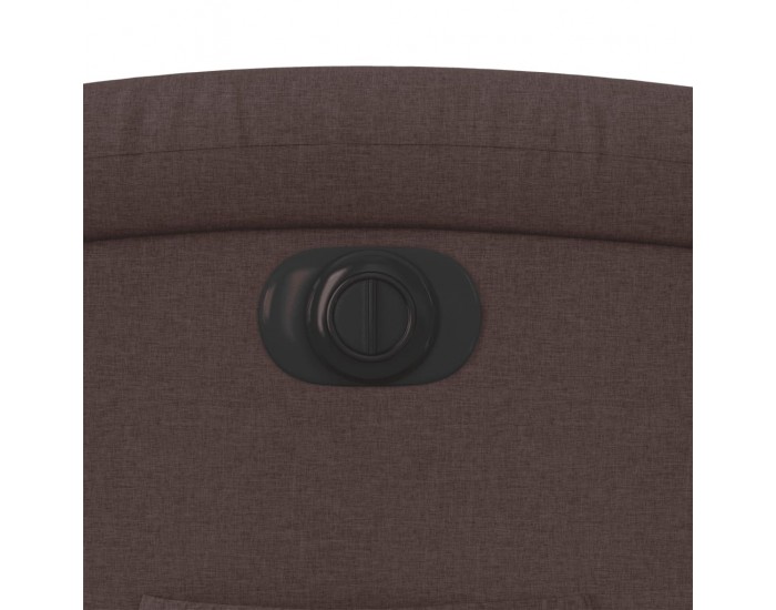 Sonata H Електрически изправящ реклайнер стол, тъмнокафяв, текстил