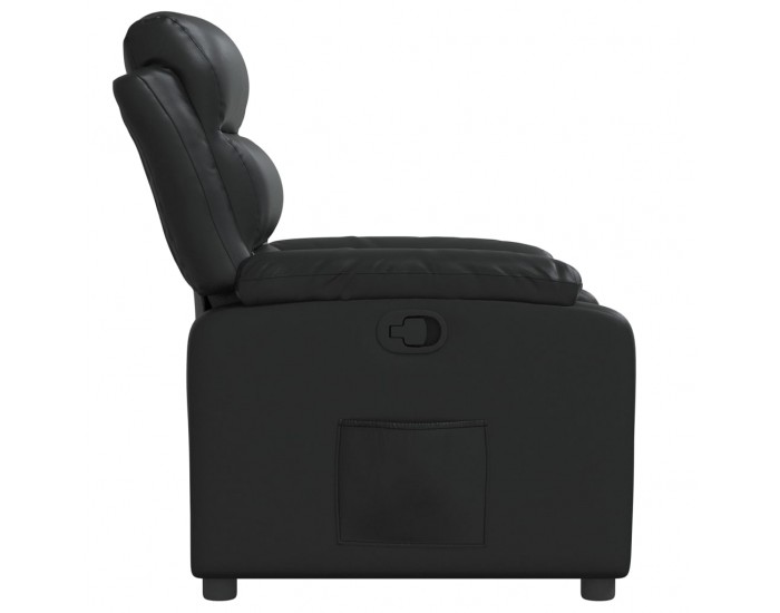 Sonata H Реклайнер, черен, изкуствена кожа
