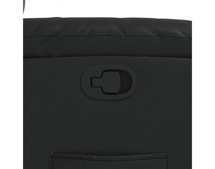 Sonata H Реклайнер, черен, изкуствена кожа