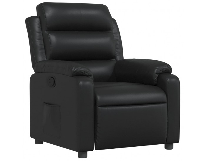 Sonata H Реклайнер, черен, изкуствена кожа