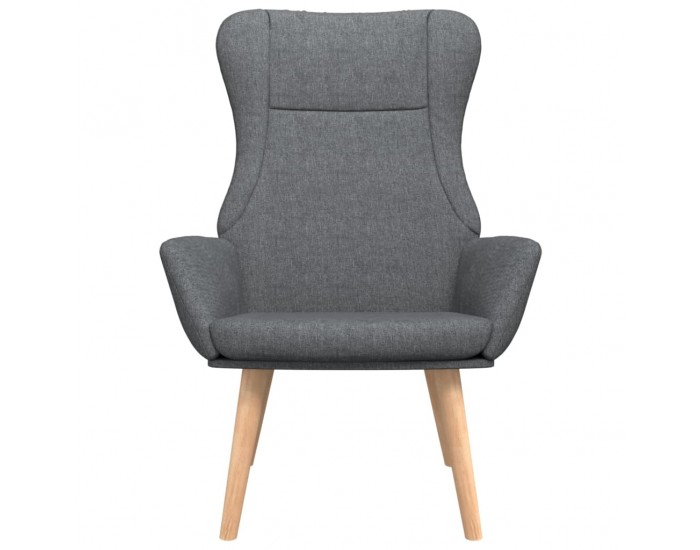 Sonata H Релакс стол, тъмносив, текстил