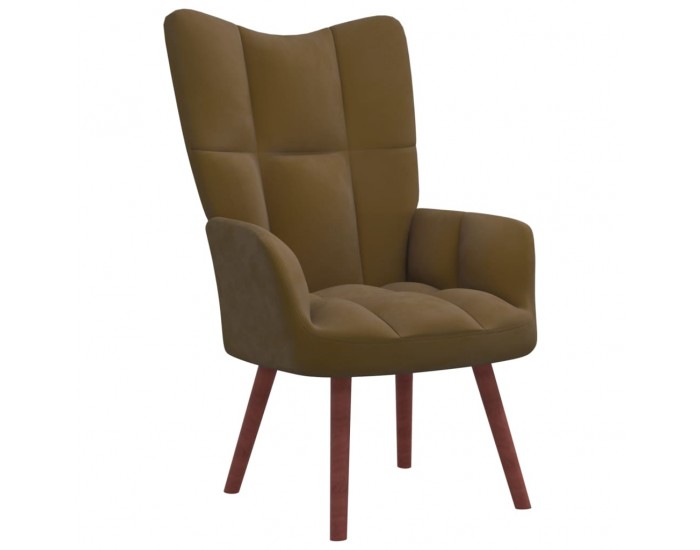 Sonata H Релакс стол, кафяв, кадифе