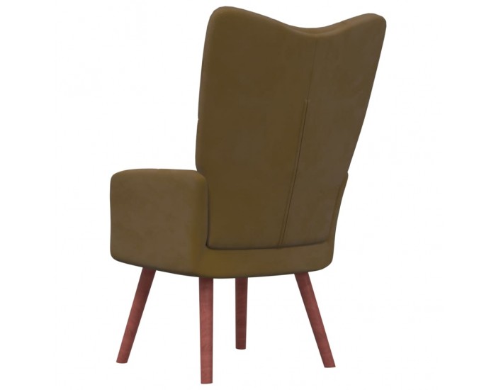 Sonata H Релакс стол, кафяв, кадифе