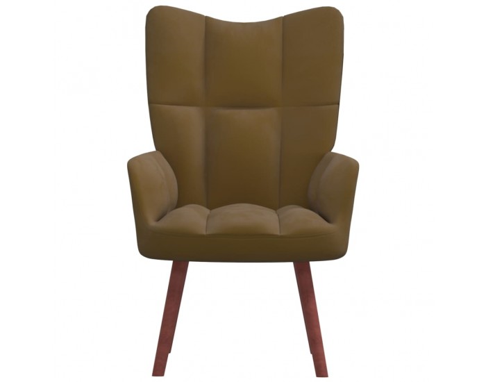 Sonata H Релакс стол, кафяв, кадифе