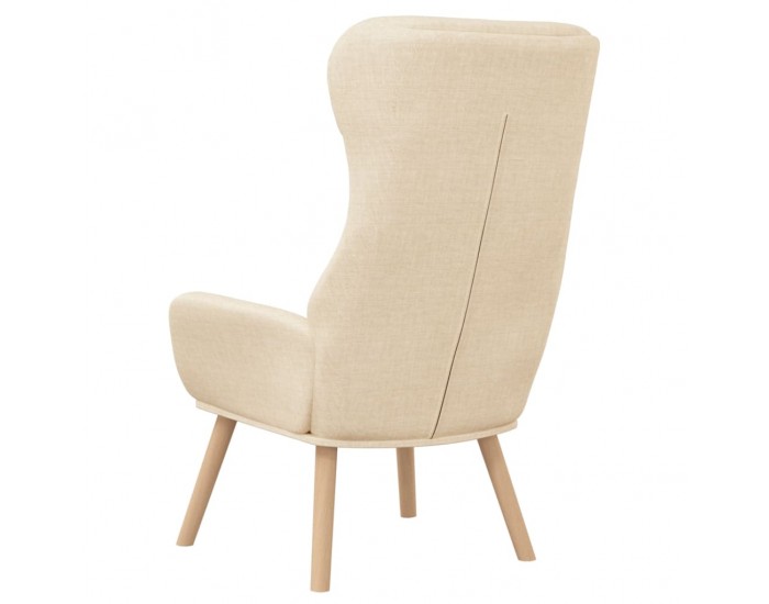 Sonata H Релакс стол, кремав, текстил