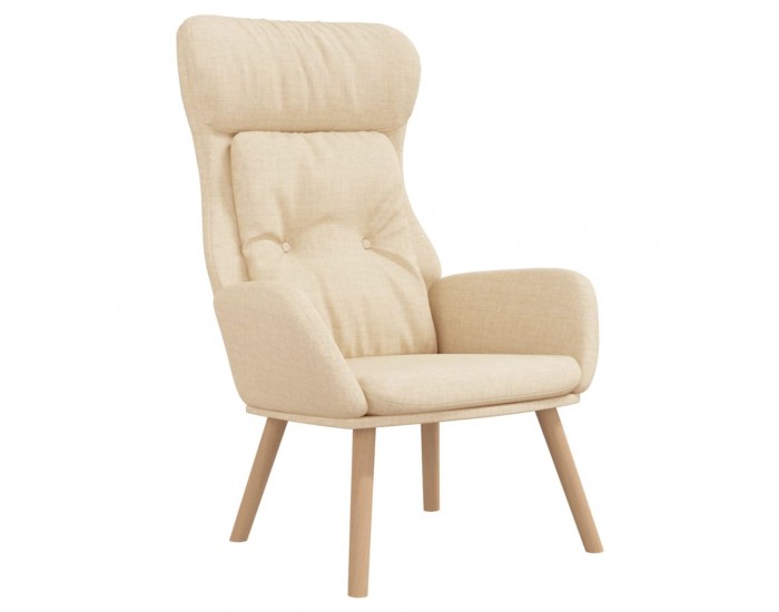 Sonata H Релакс стол, кремав, текстил