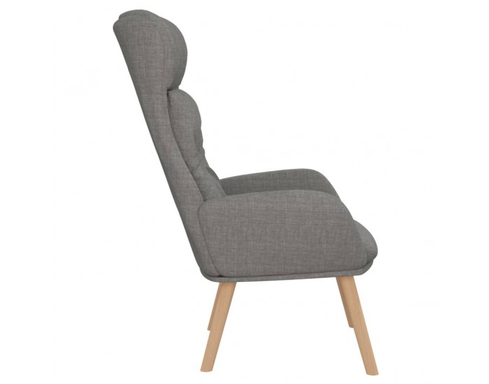 Sonata H Релакс стол, светлосив, текстил