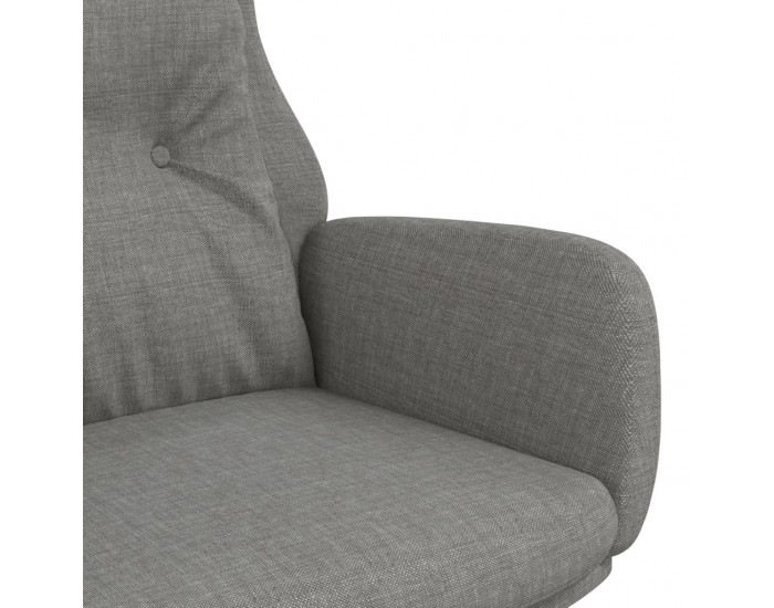 Sonata H Релакс стол, светлосив, текстил