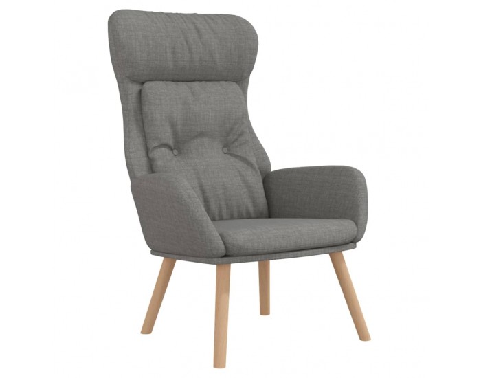 Sonata H Релакс стол, светлосив, текстил