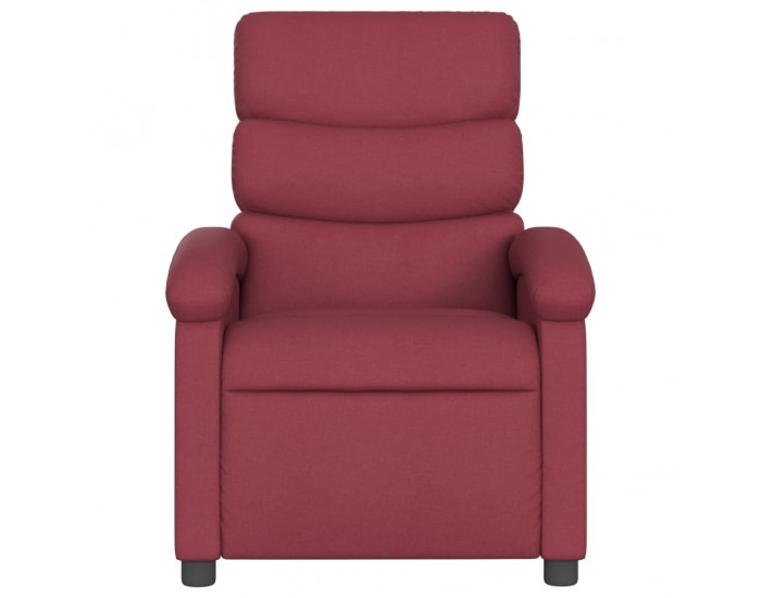 Sonata H Стол реклайнер, виненочервен, текстил