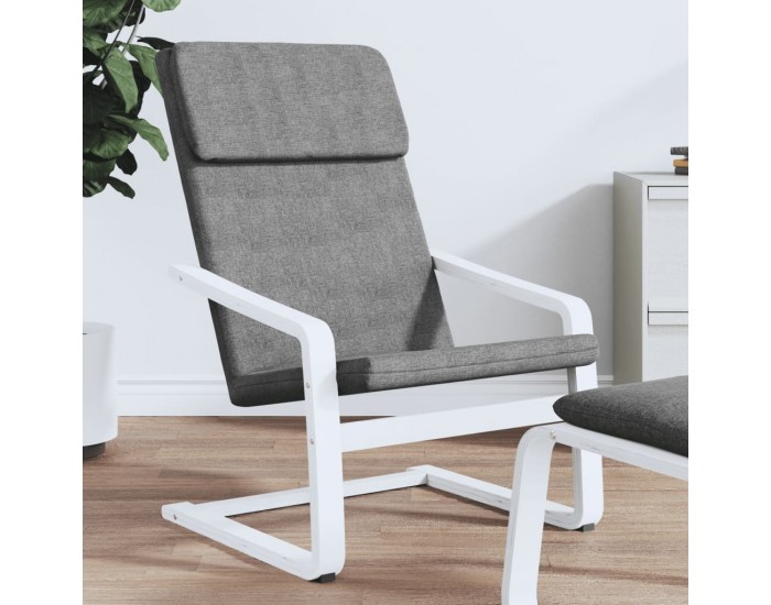 Sonata H Релакс стол, тъмносив, текстил