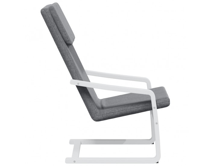 Sonata H Релакс стол, тъмносив, текстил