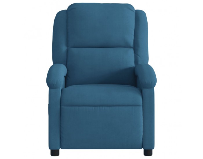 Sonata H Масажен наклоняем стол, син, кадифе