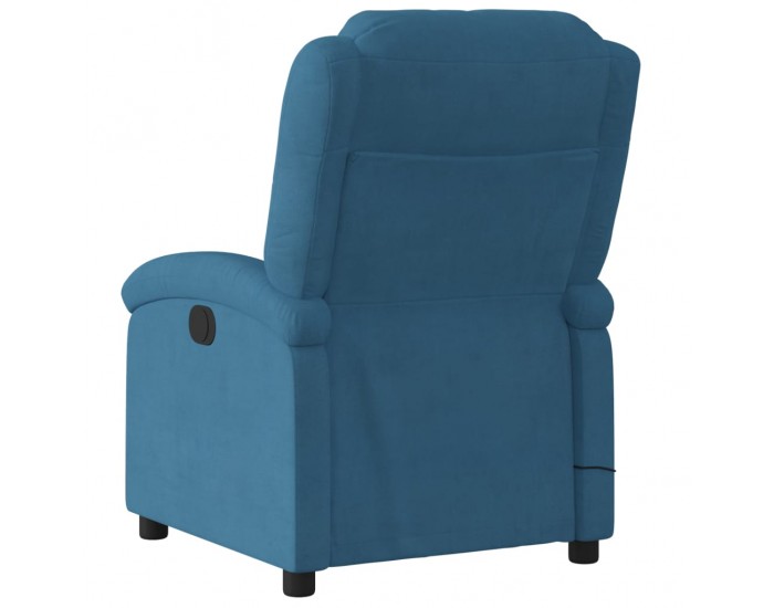 Sonata H Масажен наклоняем стол, син, кадифе