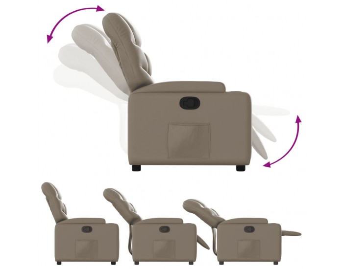 Sonata H Наклоняем стол, капучино, изкуствена кожа