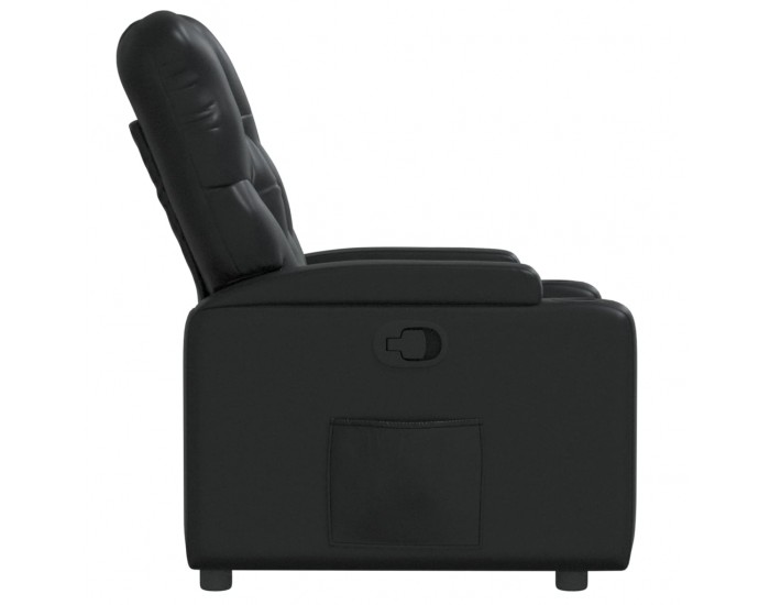 Sonata H Реклайнер, черен, изкуствена кожа