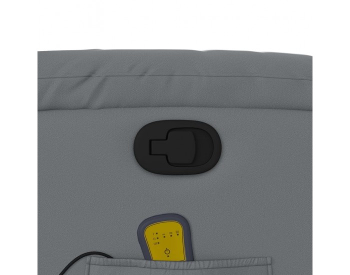 Sonata H Масажен наклоняем стол, сив, изкуствена кожа