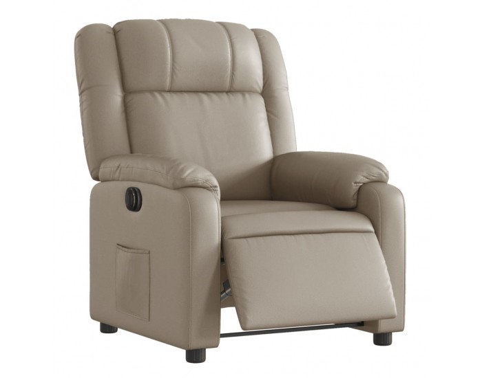 Sonata H Електрически стол реклайнер, капучино, изкуствена кожа