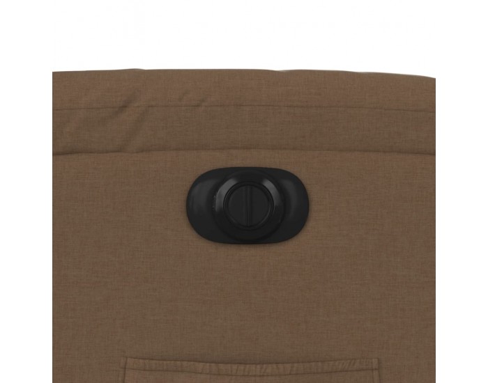 Sonata H Електрически наклоняем стол, кафяв, текстил