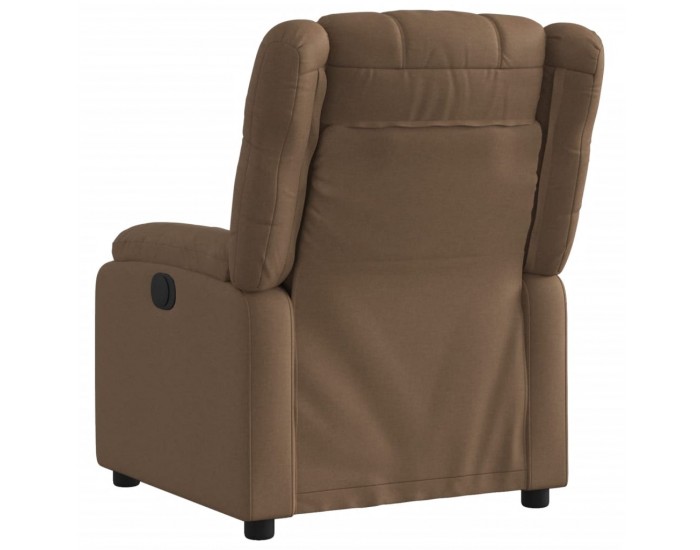 Sonata H Електрически наклоняем стол, кафяв, текстил