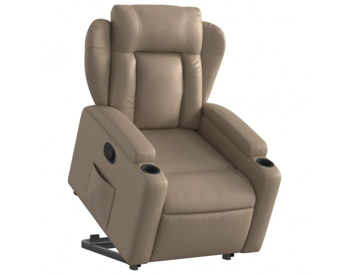 Sonata H Изправящ реклайнер стол, капучино, изкуствена кожа