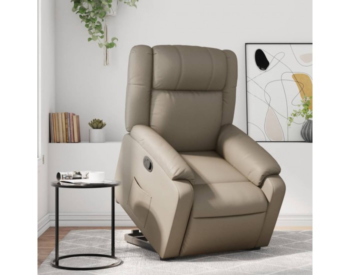 Sonata H Изправящ реклайнер стол, капучино, изкуствена кожа