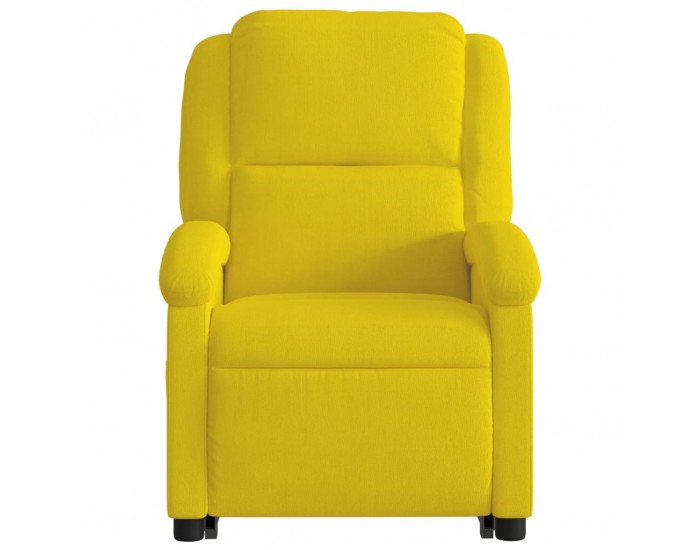 Sonata H Изправящ реклайнер стол, Жълто, кадифе