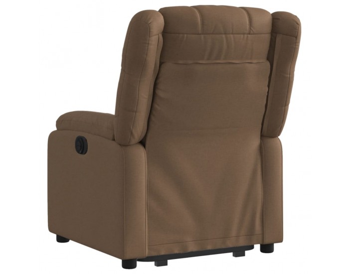 Sonata H Изправящ реклайнер стол, кафяв, текстил