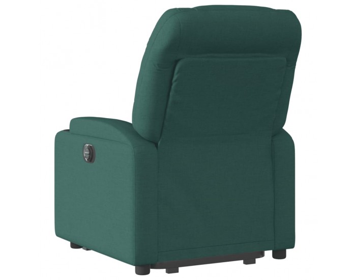 Sonata H Изправящ реклайнер стол, тъмнозелен, текстил