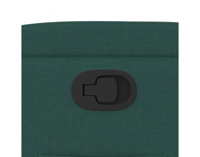 Sonata H Изправящ реклайнер стол, тъмнозелен, текстил