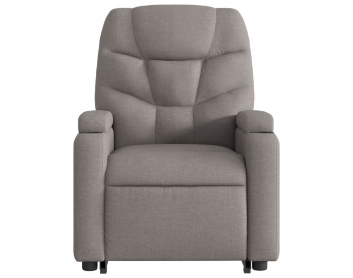 Sonata H Електрически изправящ реклайнер стол, таупе, текстил