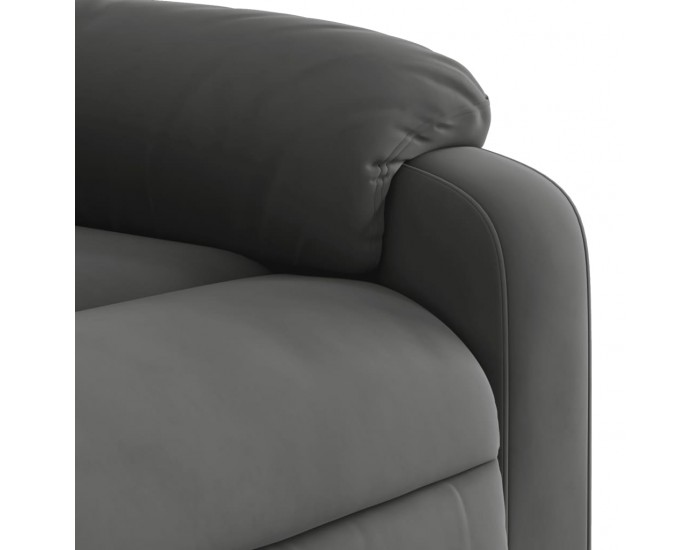 Sonata H Изправящ масажен наклоняем стол тъмносив, микрофибърен текстил