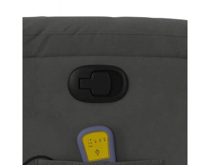 Sonata H Изправящ масажен наклоняем стол тъмносив, микрофибърен текстил