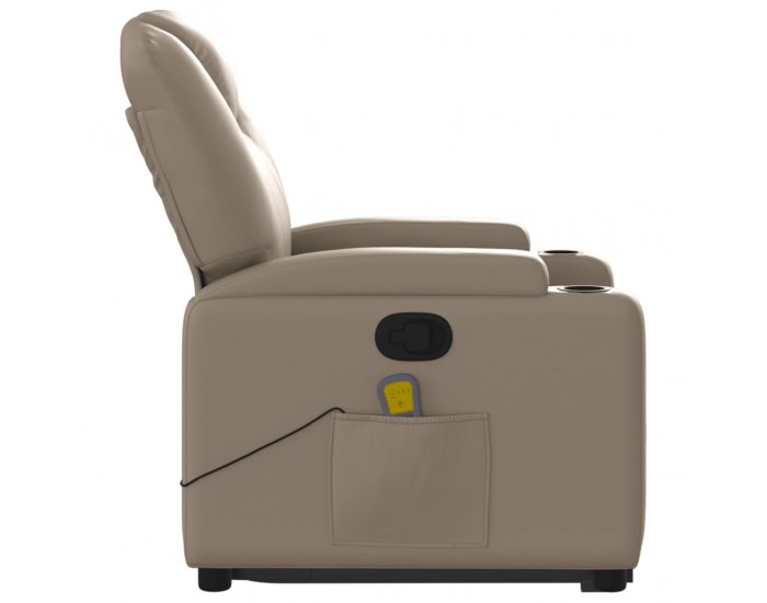 Sonata H Изправящ масажен наклоняем стол, капучино, изкуствена кожа