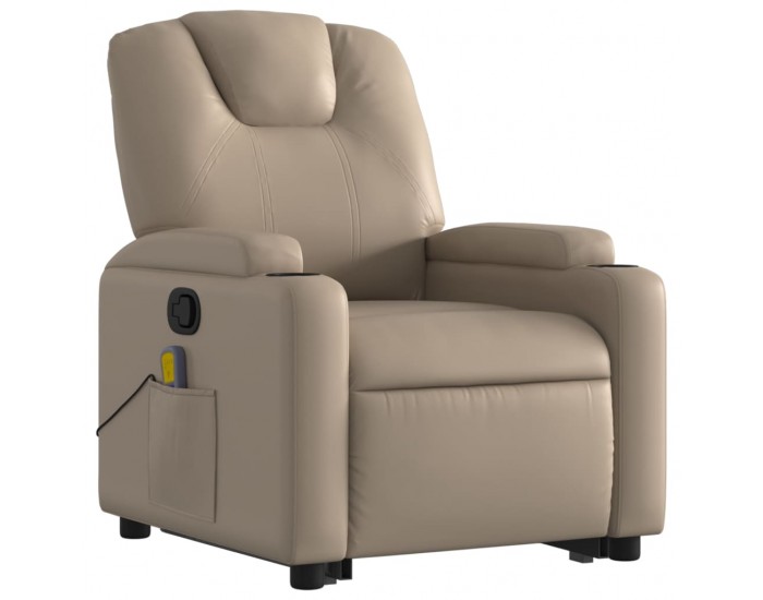 Sonata H Изправящ масажен наклоняем стол, капучино, изкуствена кожа