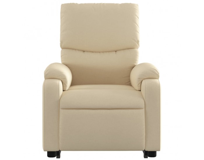 Sonata H Електрически изправящ масажен реклайнер стол кремав текстил