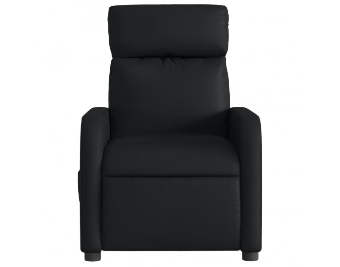 Sonata H Електрически масажен реклайнер стол, черен, изкуствена кожа