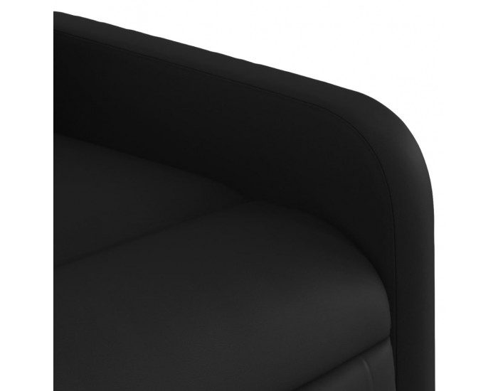 Sonata H Електрически масажен реклайнер стол, черен, изкуствена кожа