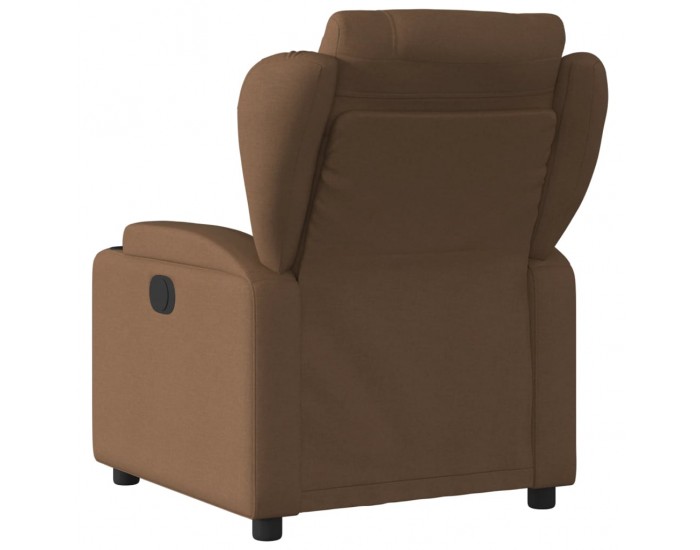 Sonata H Електрически наклоняем стол, кафяв, текстил