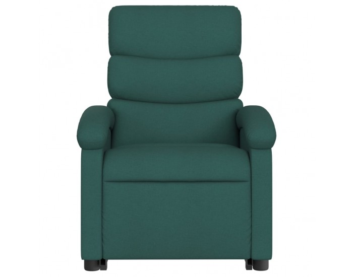 Sonata H Електрически изправящ масажен реклайнер стол тъмнозелен текстил