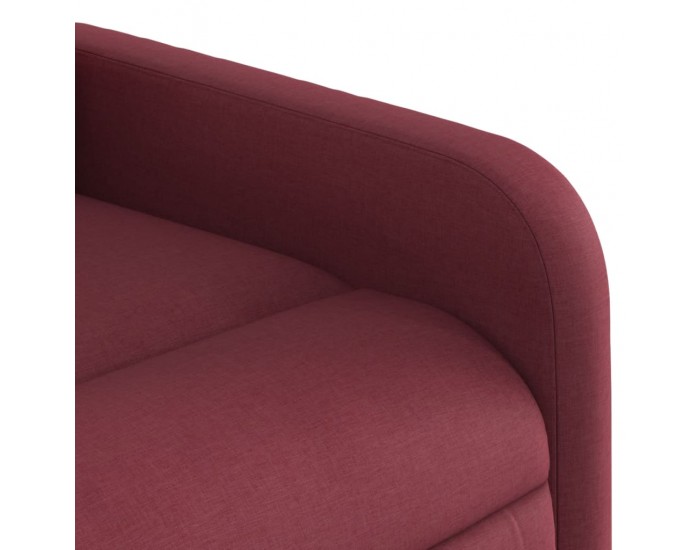 Sonata H Електрически изправящ масажен реклайнер виненочервен текстил