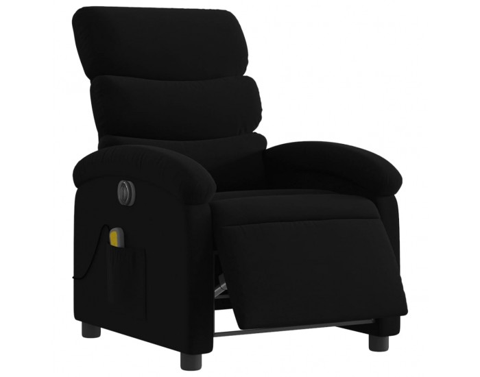 Sonata H Електрически масажен наклоняем стол, черен, текстил